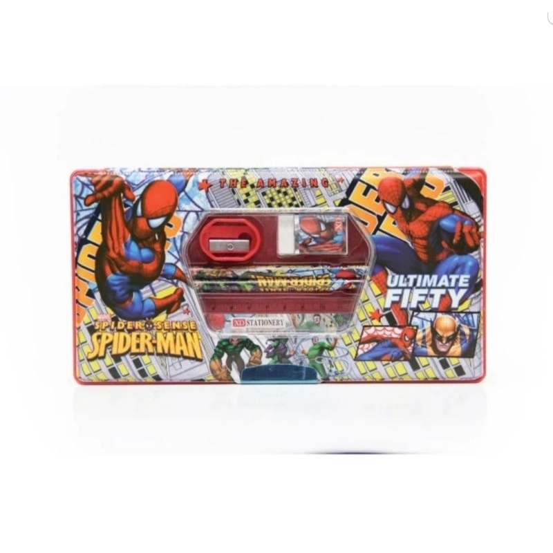 

Tempat Pensil Magnet Isi Besar Spiderman XD-9535