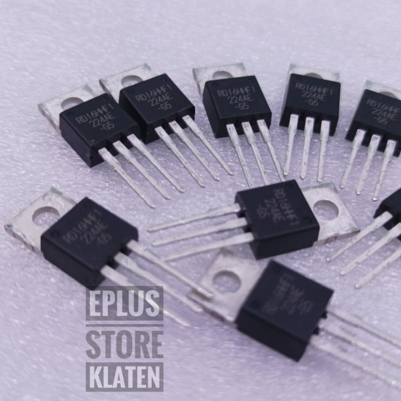 RD16HHF1 Transistor HF SSB 30Mhz pengganti 2sc3133 c1945 c1969 TR125