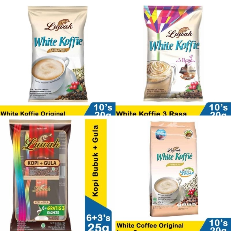 

luwak white coffe