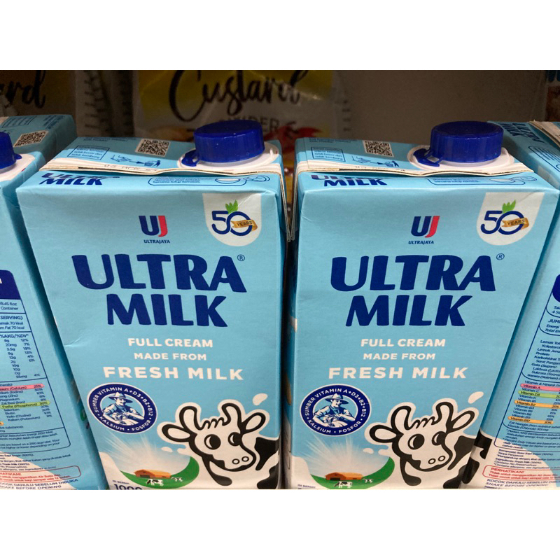 

SUSU UHT FULLCREAM ULTRA 1L