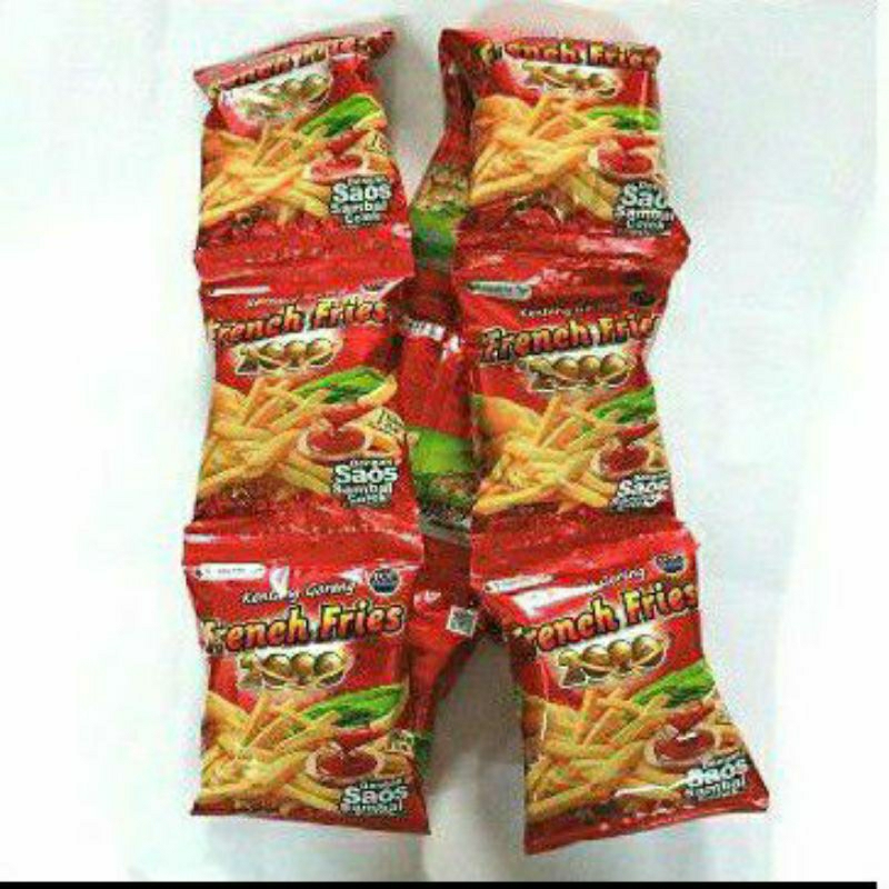 

ciki kentang frenech fries 2000 i like it 10 pis