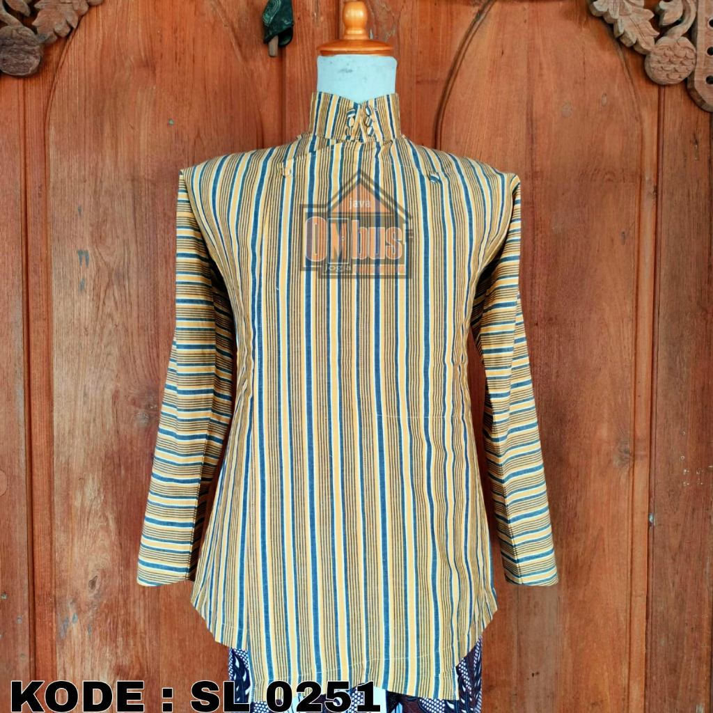 SURJAN LURIK|| KODE: SL 0251|| BUSANA JAWA|| JAVA OMBUS||