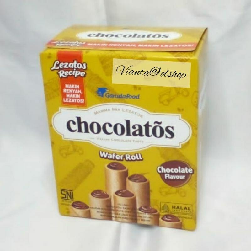 

Chocolatos Wafer Roll Chocolate isi 24 @6gr