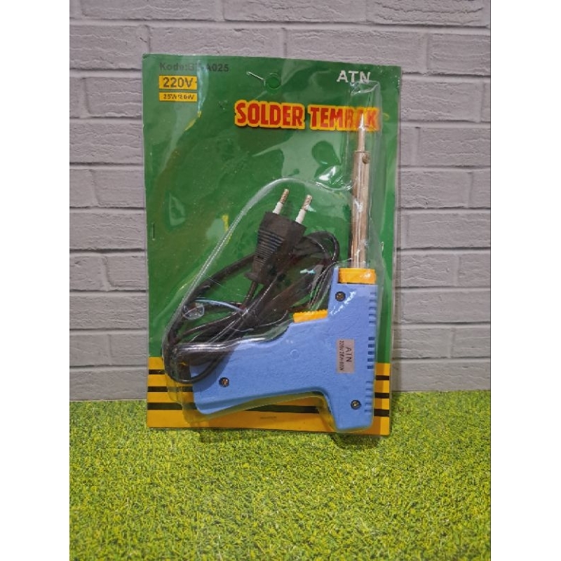 Solder Tembak/Plastik/Kayu ATN Solder
