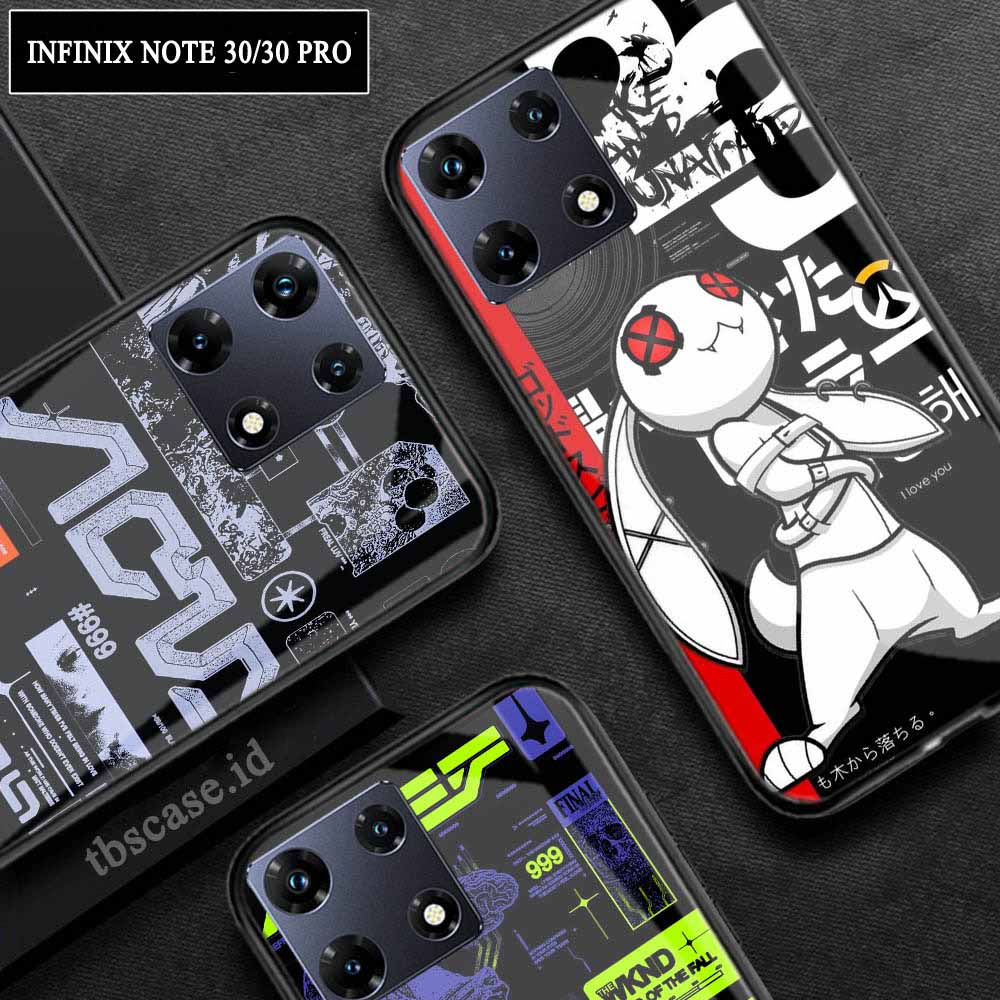 Softcase Glass Kaca Infinix Note 30 Infinix Note 30 Pro Terbaru [M160] Case HP Infinix Note 30 Infin