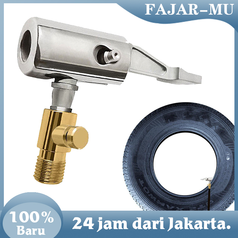 Tire Air Chuck Klip Car Tire Nozzle Clamp Portable Pump Connector Chuck Tyre Valve