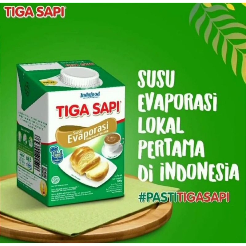 

Susu Evaporasi Tiga Sapi 500gr