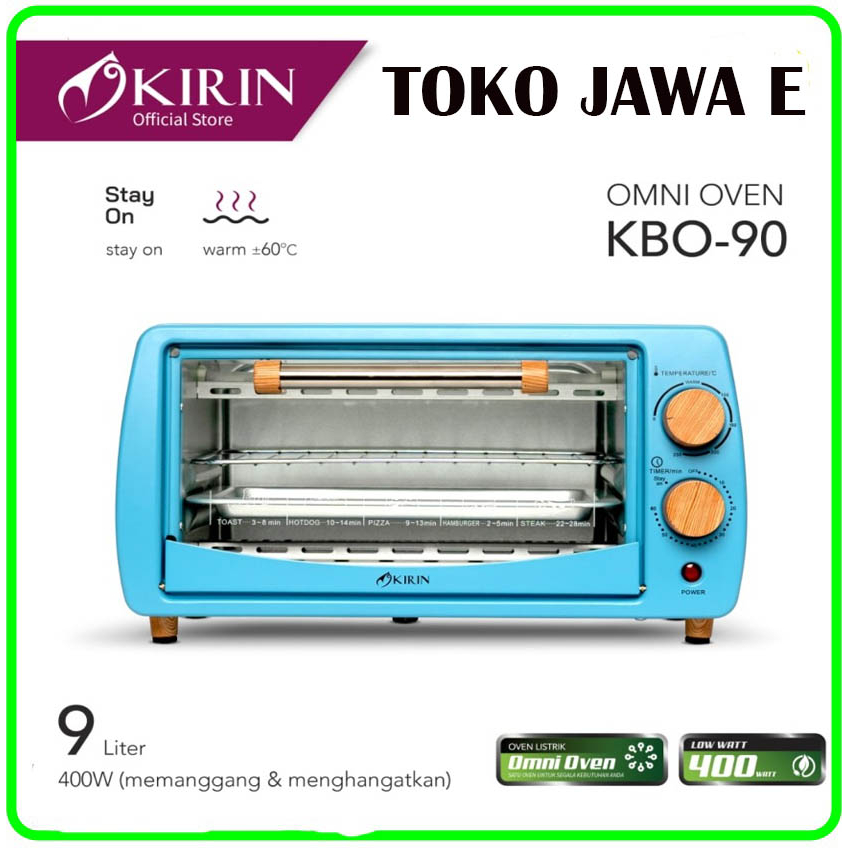 OVEN MINI KIRIN/OVEN + MICROWAVE KIRIN KBO 90 Kapasitas 9 Liter