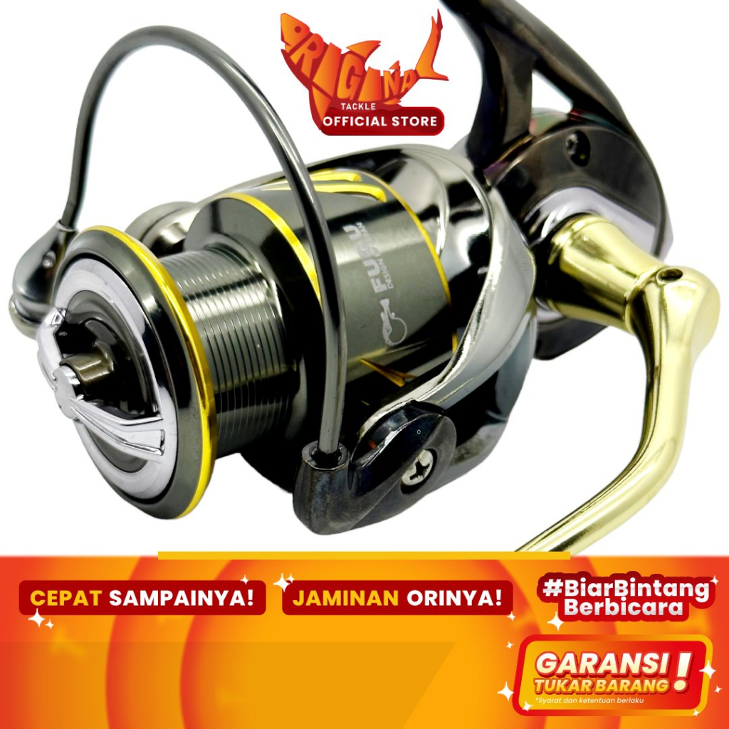 Reel Spinning Fugu Tora 2 Metal 1000 2000 3000 4000 6000