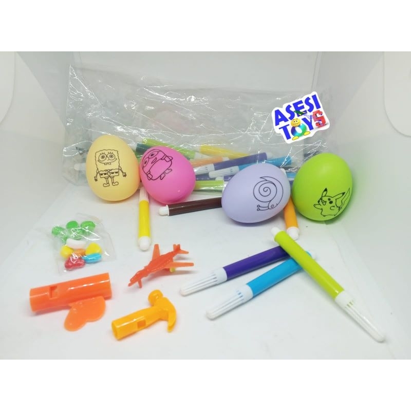 

permen anak warung mints telur mewarnai 30pcs