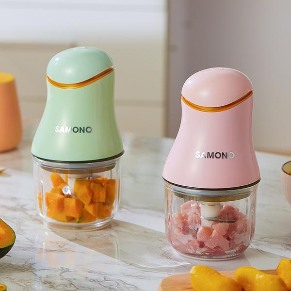 medan elektronik food chopper samono blender kaca multifungsi penggiling 099