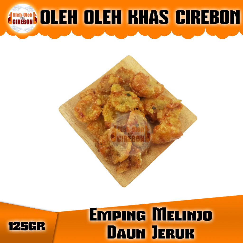 

Emping Melinjo Daun Jeruk Emping Thailand 125gram Khas Cirebon