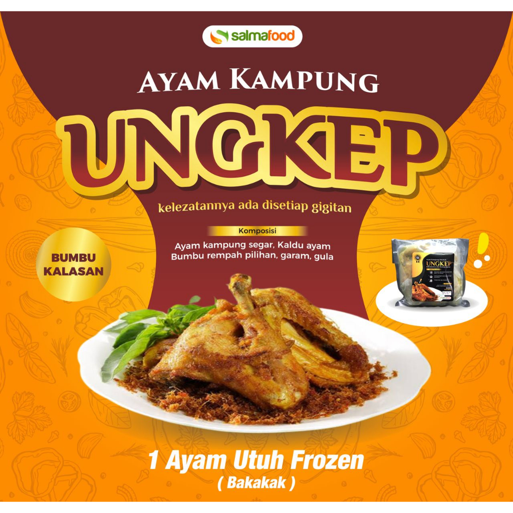 

Ayam Ungkep Bumbu Kalasan 1 Ekor Utuh Siap Digoreng