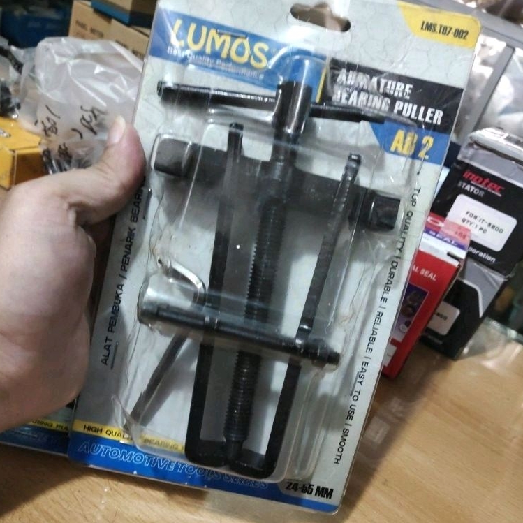 HIGH QUALITY 🆗 1 Set Trekker Bearing Puller LUMOS 2" AB2 24mm - 55mm ✓ LMS T07 002 | Kelengkapan Per