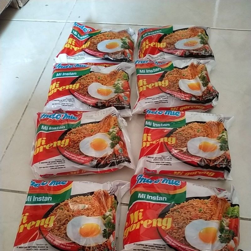 

Indomie goreng paket isi 8 /bisa mix rasa