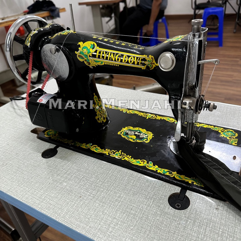 Mesin Jahit Hitam Klasik Flying Dove Ja1-1 (Baru) Bukan Butterfly Bukan Singer Co