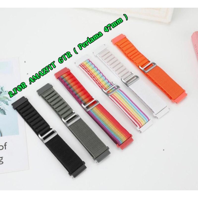 Strap/Tali Jam  Smartwatch Amazfit GTR Pertama(47mm )- 22mm Nylon