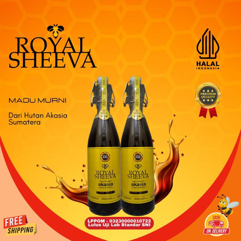 

Promo Bundle 2 botol Madu Murni Royal Sheeva 700 gr | Premium Asli 100% Halal MUI dari Hutan Akasia Sumatera