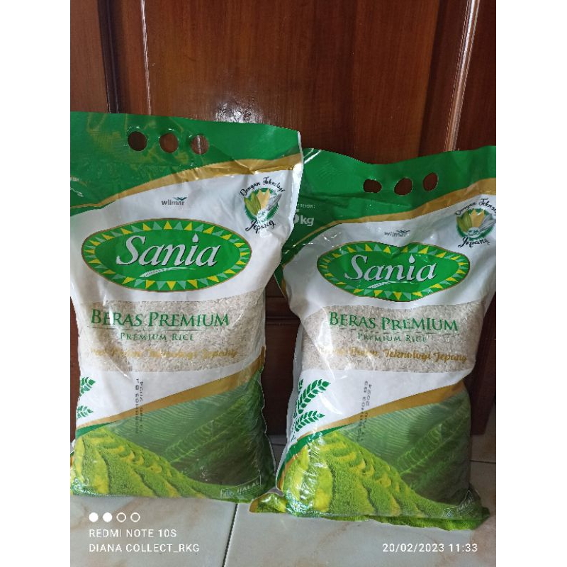 BERAS SANIA/BERAS SANIA 5KG/BERAS SANIA PREMIUM/BERAS SANIA MURAH
