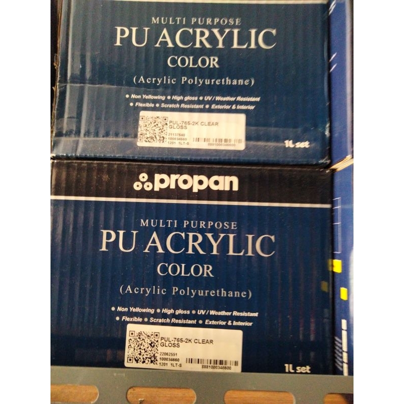 propan pu 765 clear gloss set
