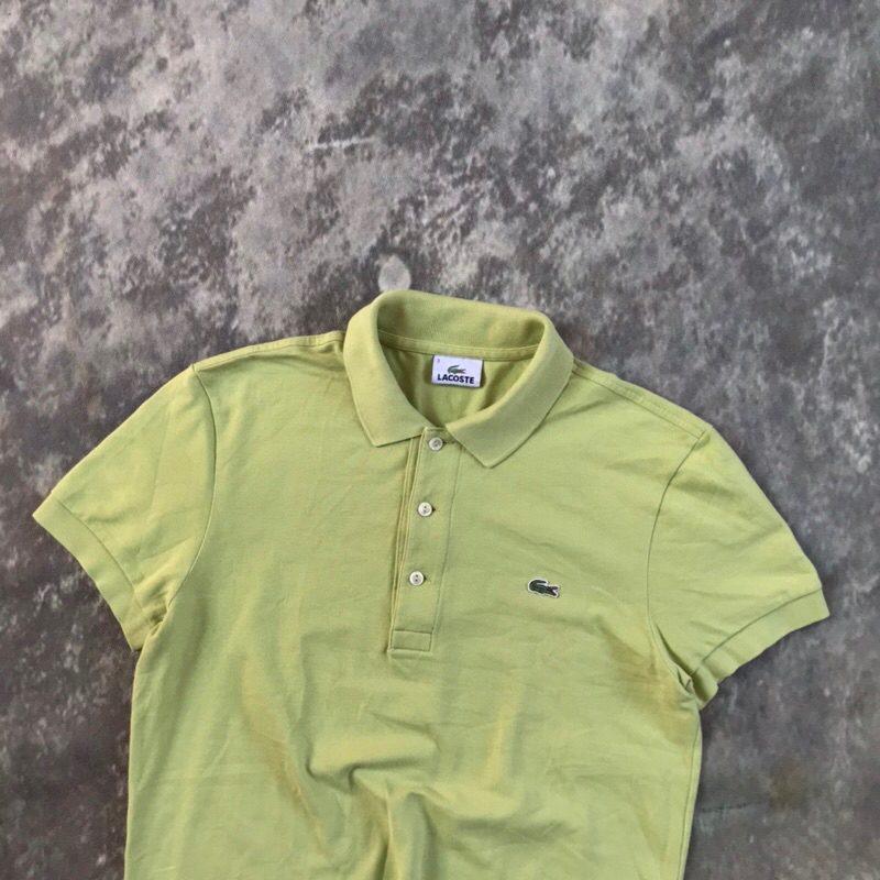 Polo Shirt Lacoste Basic (Green Egg) Original Second