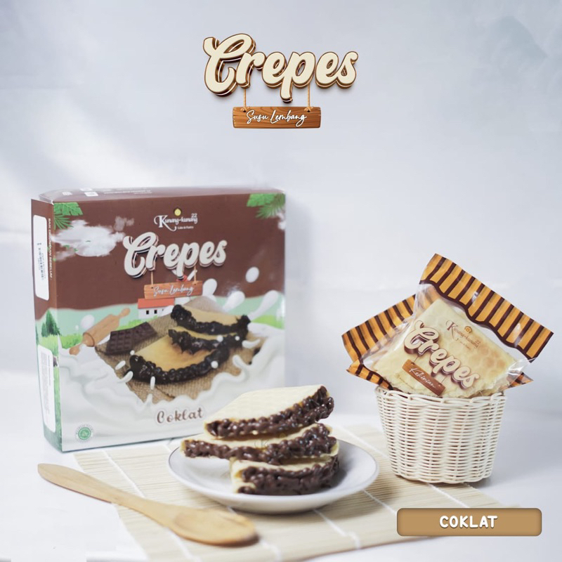 Crepes susu lembang kunang kunang isi 12pcs