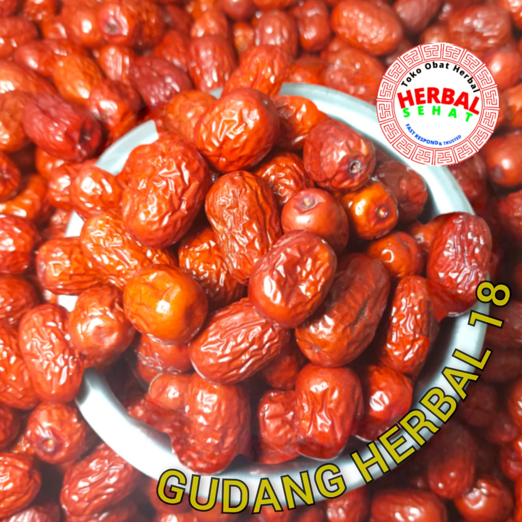 

1kg 1 Kg 1000 Gram Angco Premium Jumbo Kurma Cina Merah - Angco Ang Co Hongzao Hong Zao Kurma Merah Grade Super