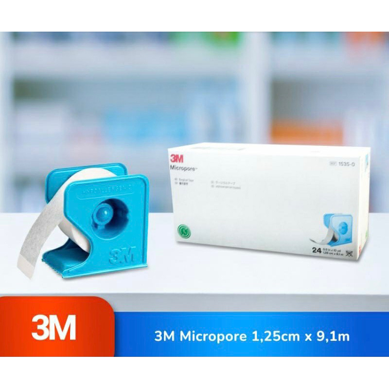 Micropore 1/2 inch 3M / Micropore 3M 0,5 inch / Micropore 3M enceran