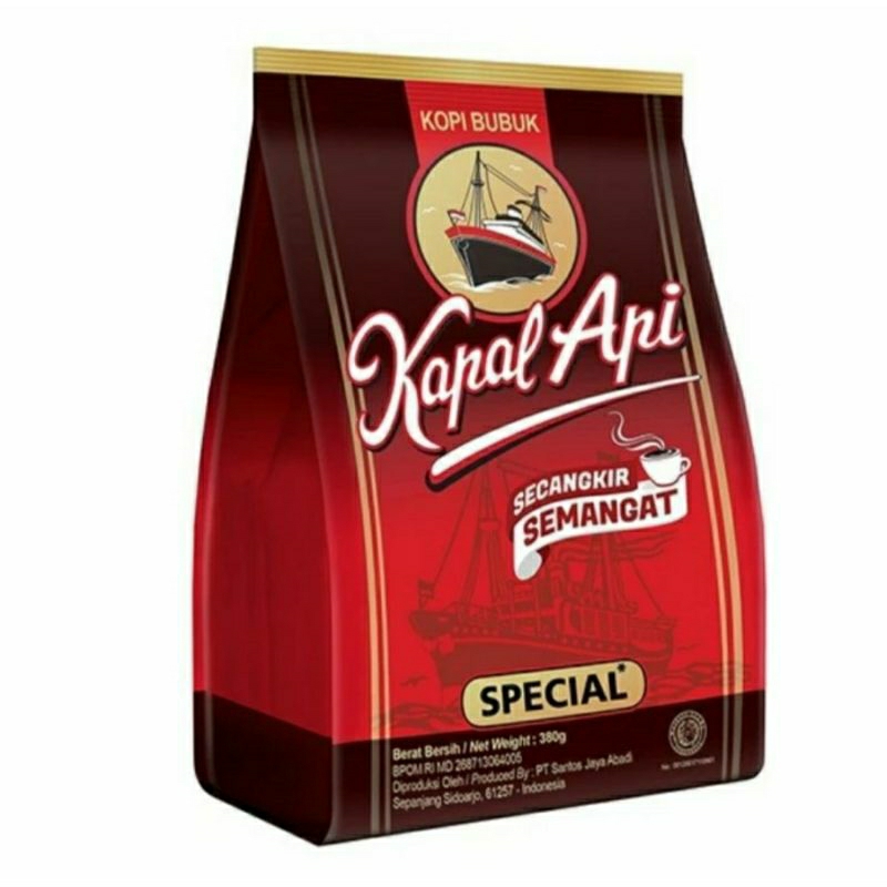 

Kopi Kapal Api Spesial bubuk 380gr