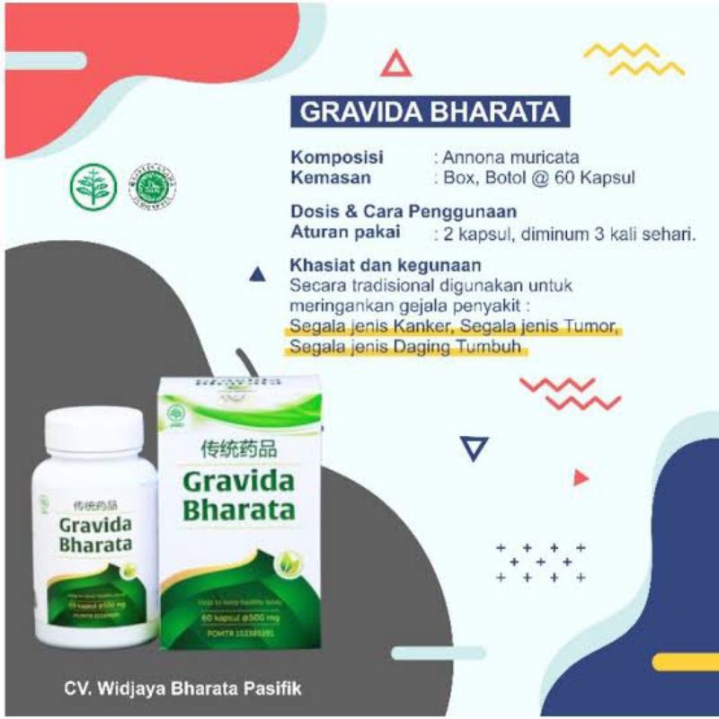 Gravida Bharata Herbal Original 100%