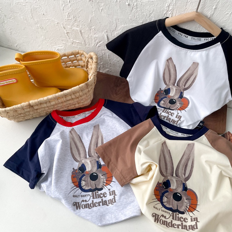 JOANDJILL - Wonder Tshirt | Kaos Anak Unisex Korean | Atasan Anak Unisex Premium