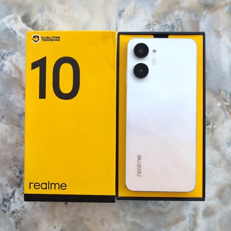 Realme 10 ram 16 (8+8) rom 128 seken rasa baru