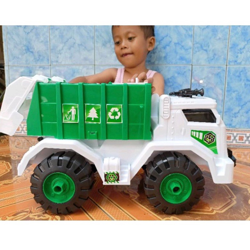 MAINAN TRUK SAMPAH JUMBO / MAINAN KENDARAAN MOBIL TRUK SAMPAH AK77