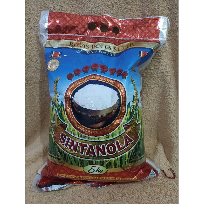 

Ready Beras Super tanpa Pemutih SINTANOLA 5 Kg