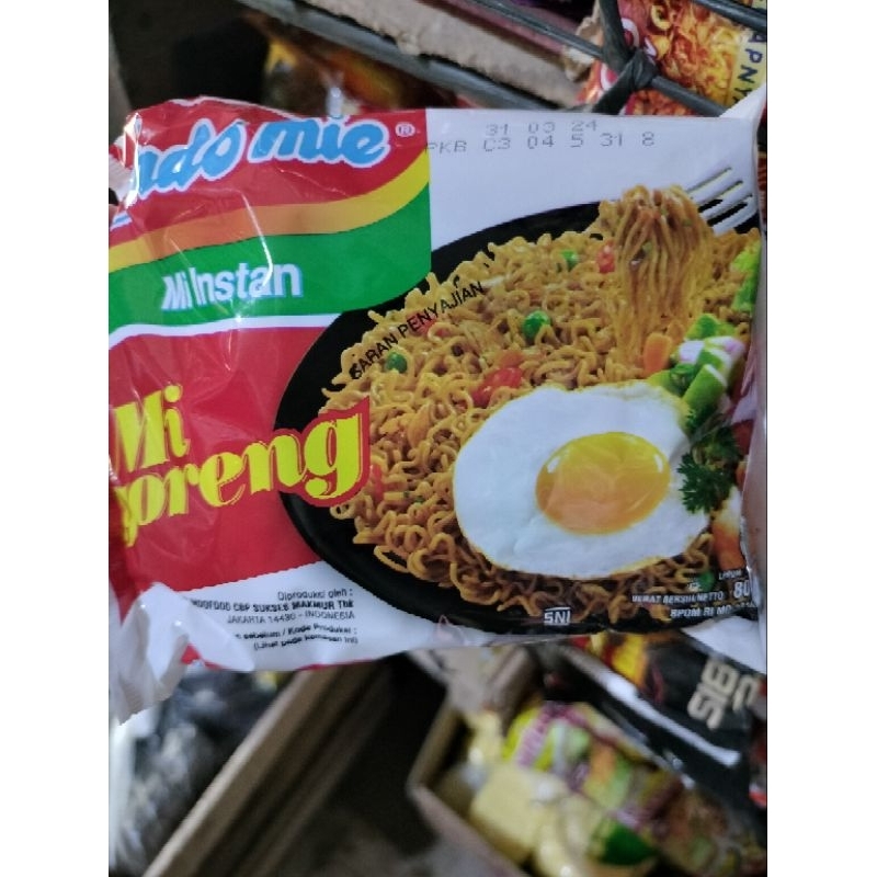 

indomie goreng bubuk cabe khas sumatra