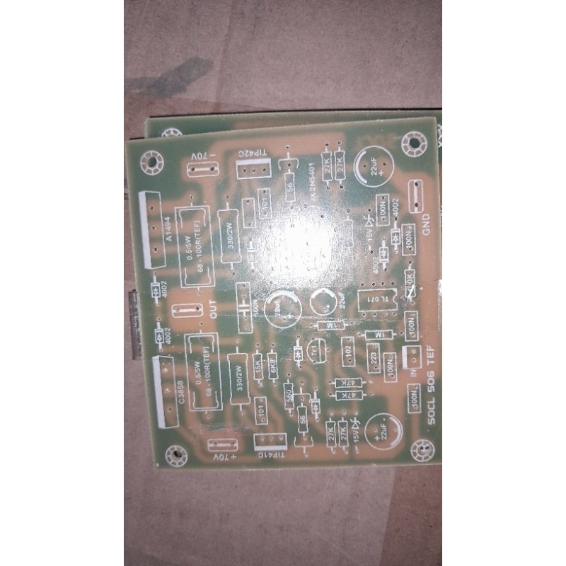 pcb power ocl 504 tef bahan fiber fr 4