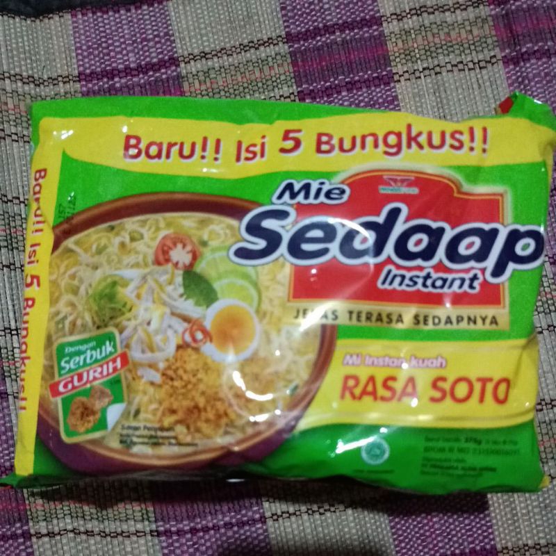 

Mie sedaap rasa soto isi 5