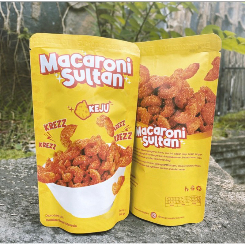 

Macaroni sultan rasa keju