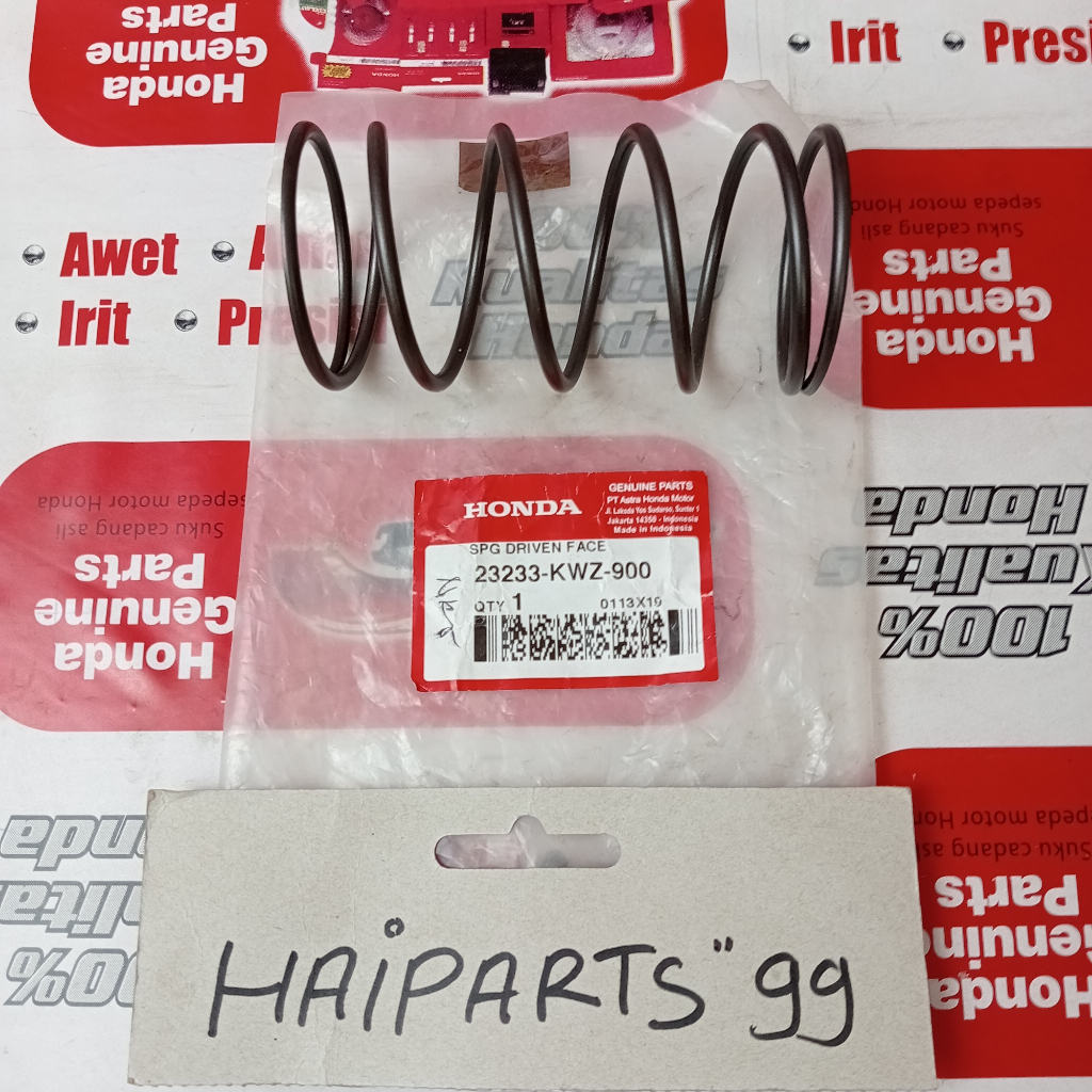 Per cvt driven face per pully belakang Honda Revo AT matic original honda 23233KWZ900