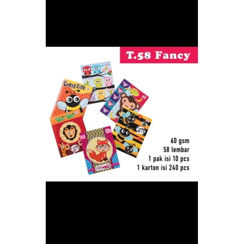 

Buku Tulis Tiara 58 Lembar
