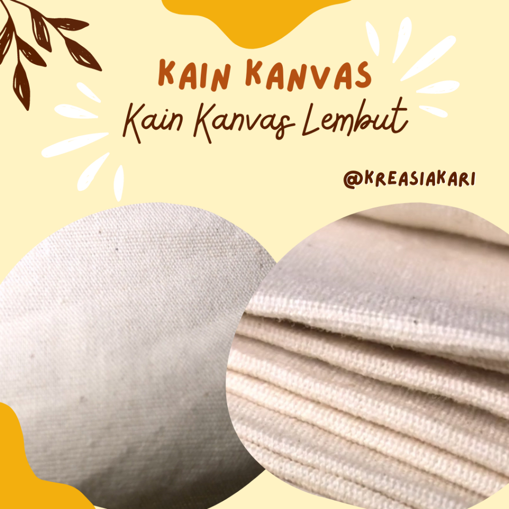 [KAIN BATIK] KAIN BAHAN TOTEBAG TAS JAKET CELANA KAIN KANVAS LEMBUT HARGA PER METER