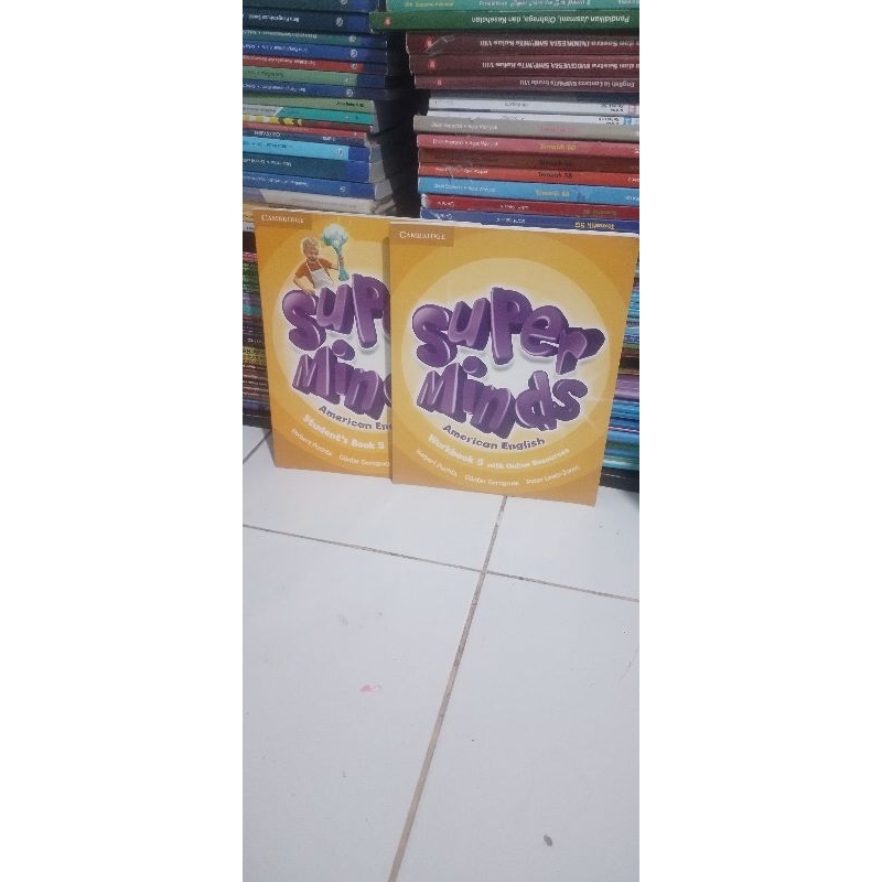 Buku Super minds 5 student dan workbook