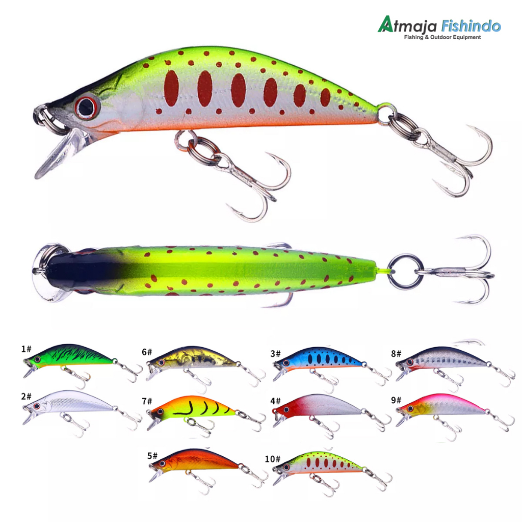Umpan Casting UL Minnow Lure 5,5cm 5,5gram Ultra light MI215