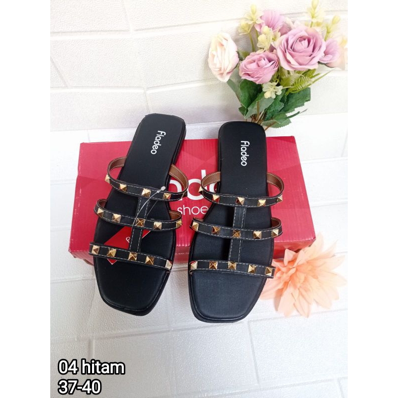 sandal teplek fladeo