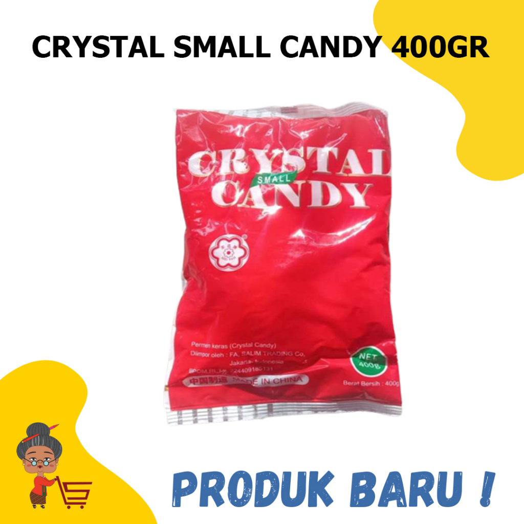

CRYSTAL SMALL CANDY 400GR / CRYSTAL SMALL CANDY / CRYSTAL