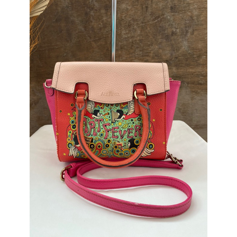 Brer4 art fever slingbag | preloved brera | tas brera second