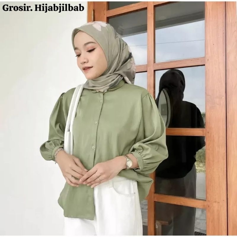 blouse elze//blouse kekinian//elze blouse Crincle//blouse murah