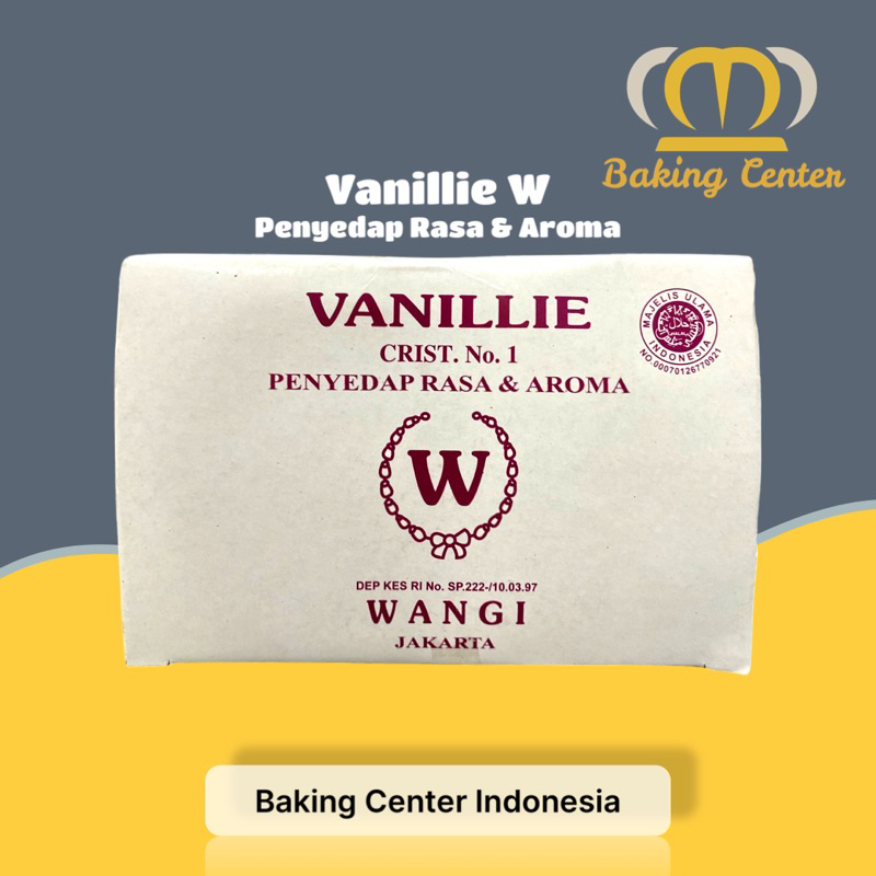 

Vanillie W - Vanillie Crist.no1 Wangi Penyedap Rasa dan Aroma