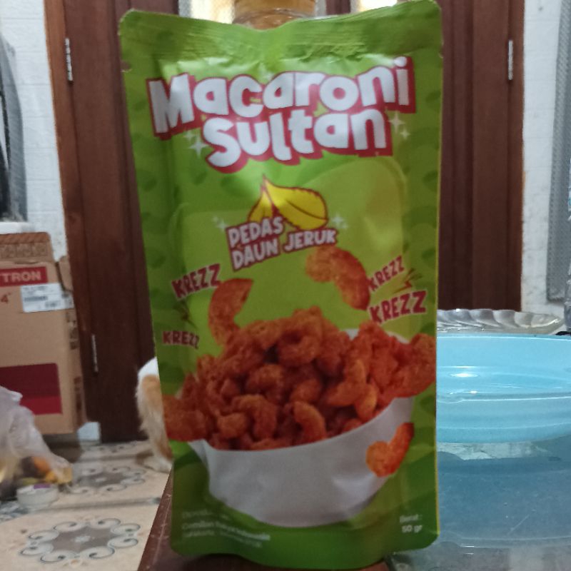

Macaroni Sultan Pedes Daun Jeruk
