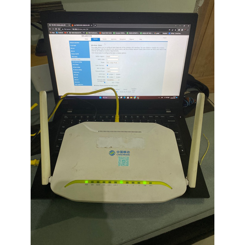 FIBERHOME HG6821M XPON DUALBAND SUPORT ( Epon , Xpon )